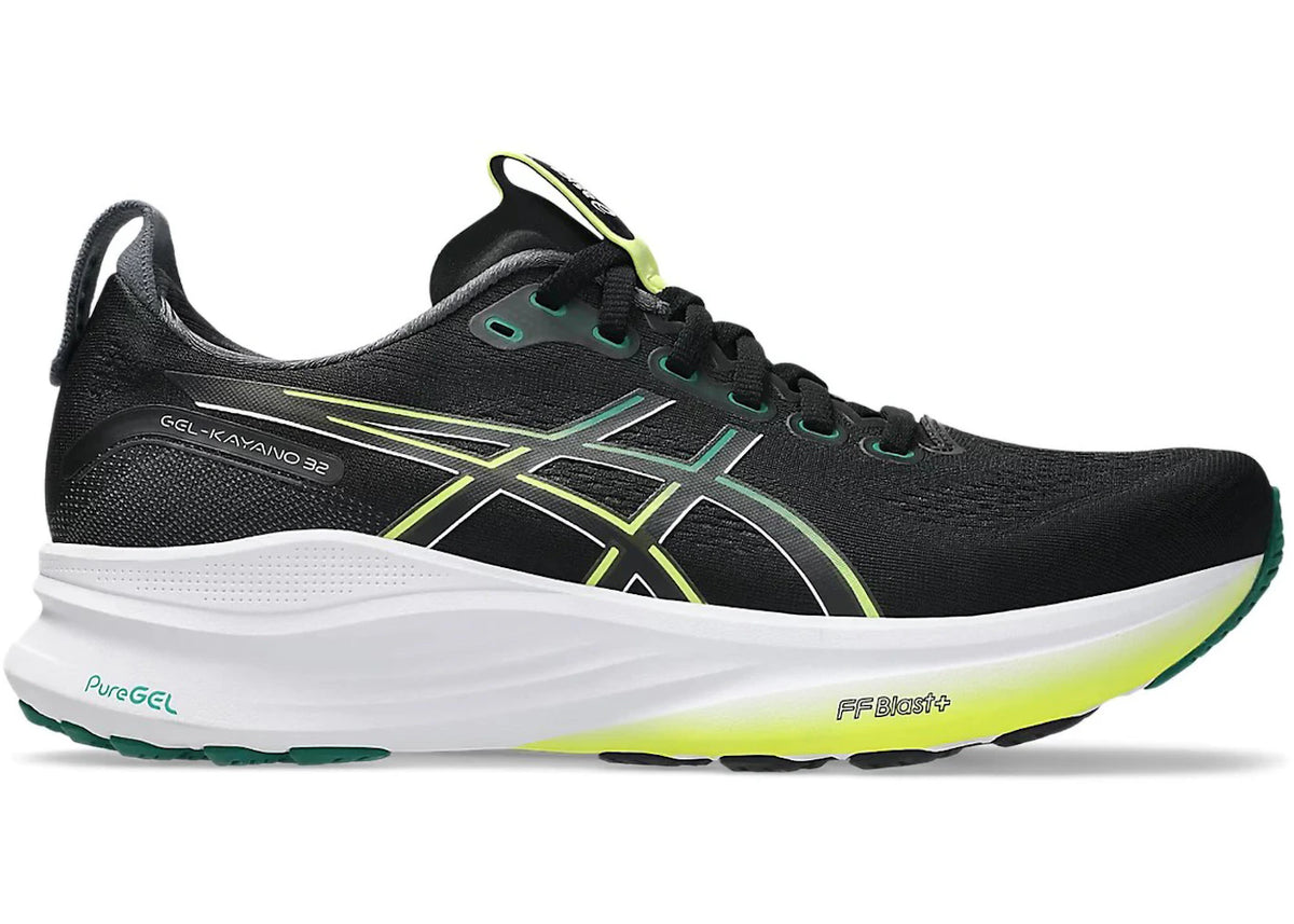 ASICS Gel-Kayano 32 Black Jasper Green - main view