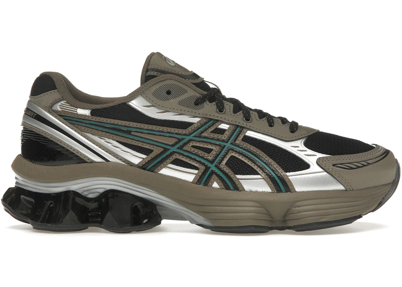 ASICS Gel-Kinetic Fluent-Black Dark Taupe
