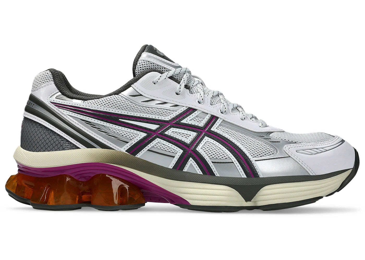 ASICS Gel-Kinetic Fluent-White Truffle Grey