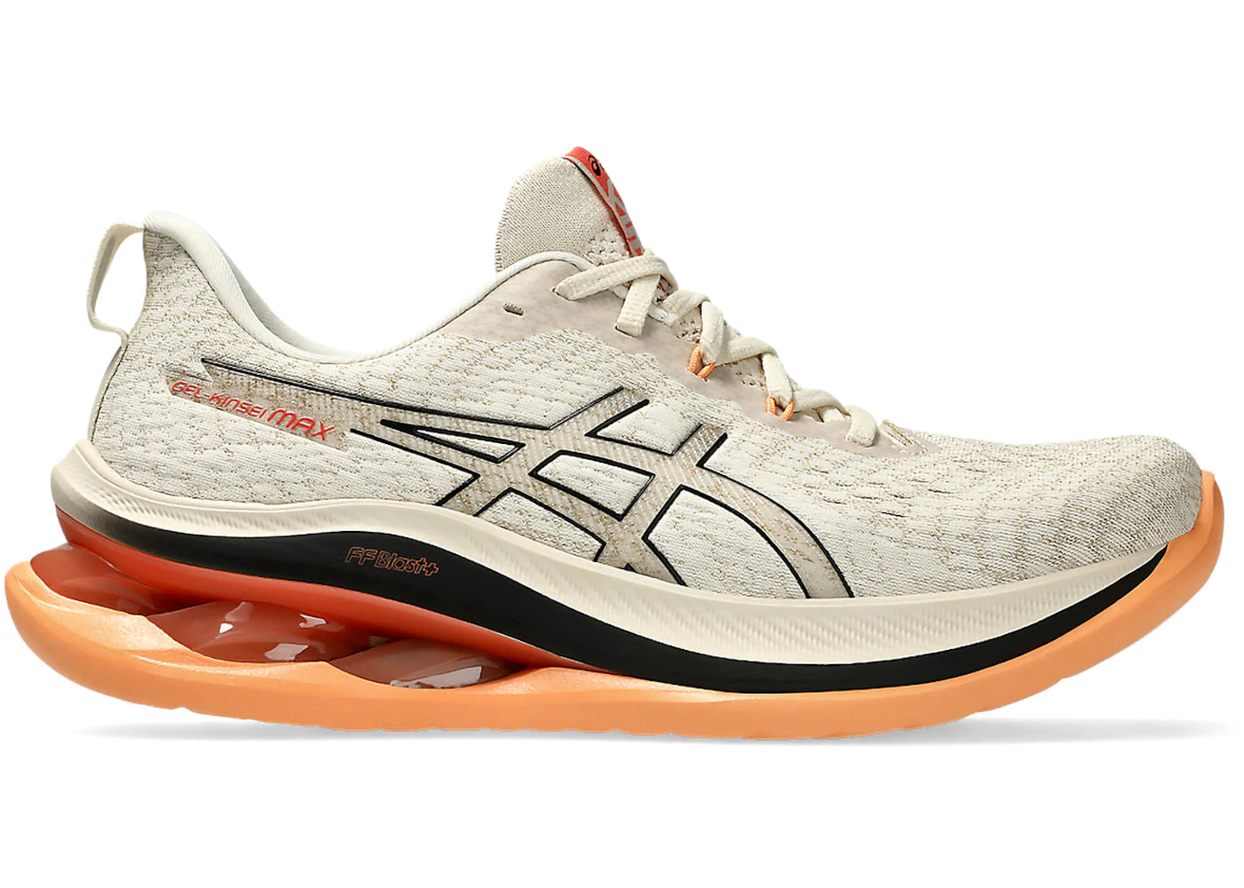 ASICS Gel-Kinsei Max-Oatmeal Black