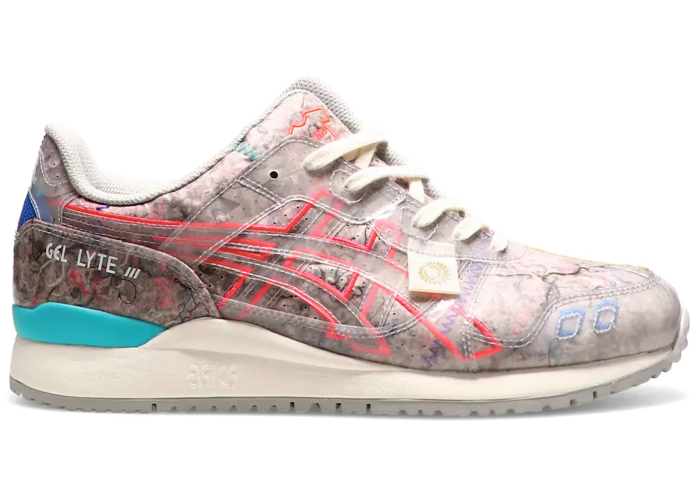ASICS Gel-Lyte III OG-Recycle Felt Diva Pink
