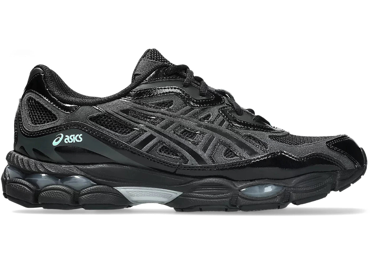 ASICS Gel-NYC Black Graphite Grey Light Blue