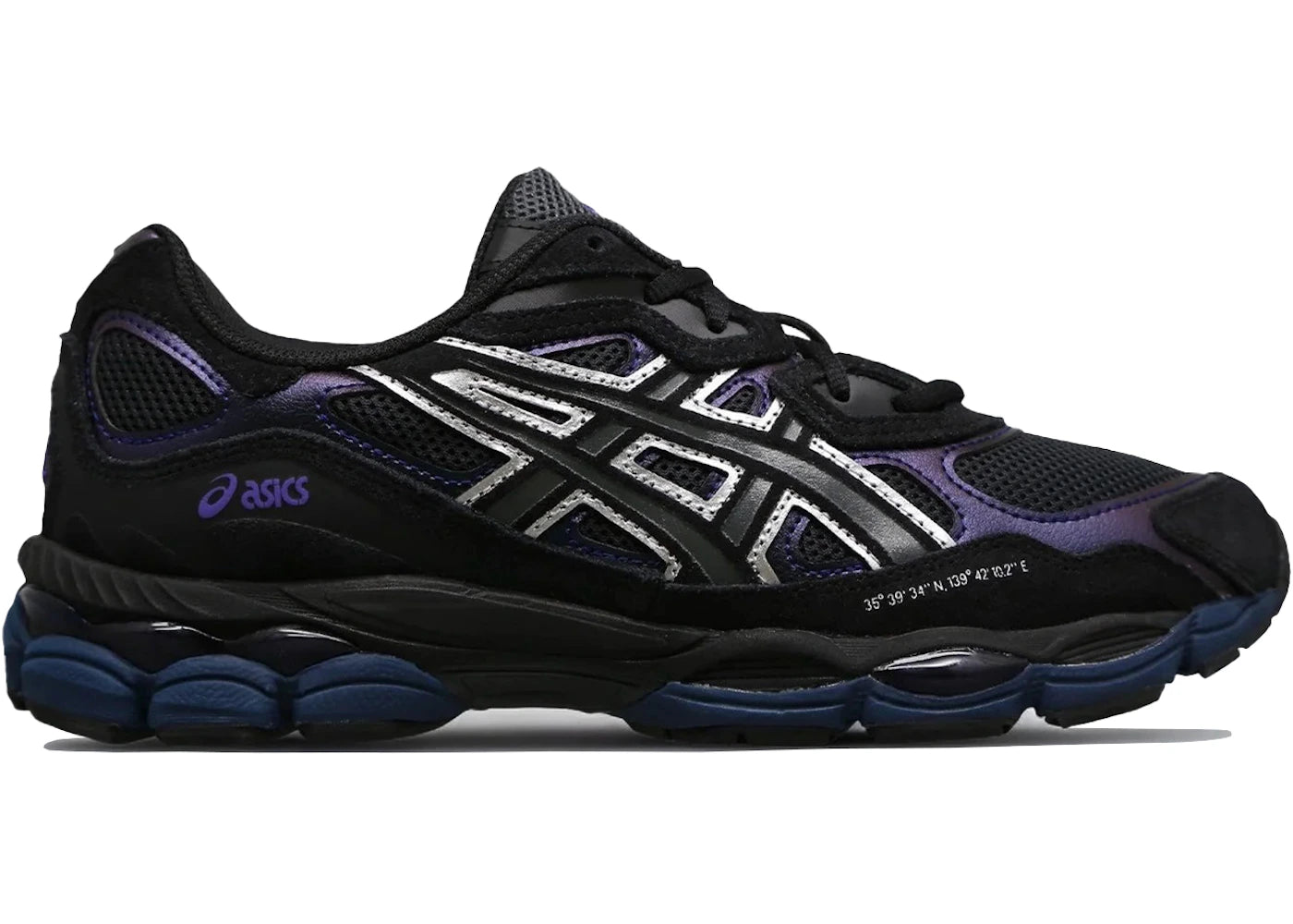 ASICS Gel-NYC-Black Graphite Grey Purple