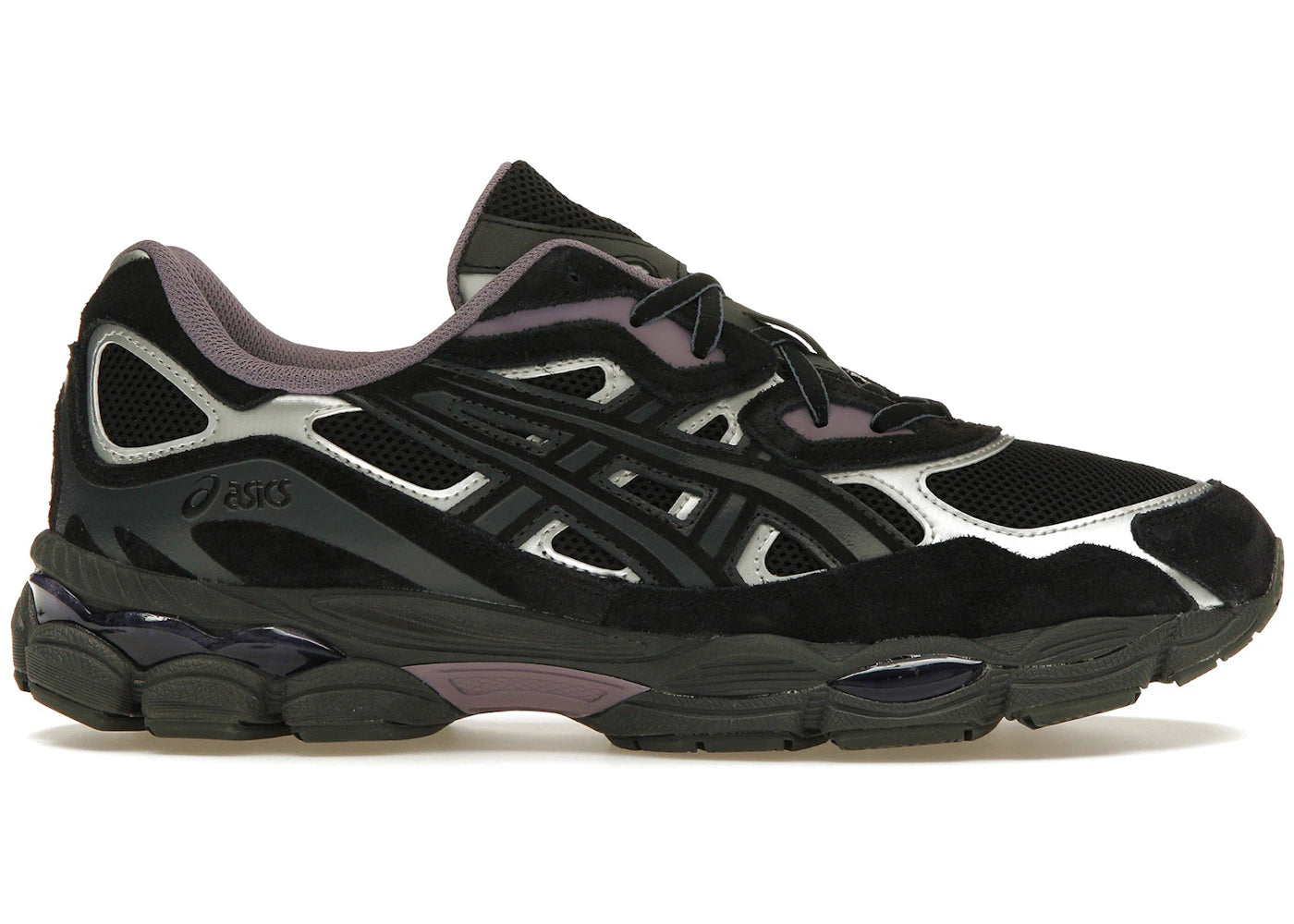 ASICS Gel-NYC-Black Purple Graphite Grey