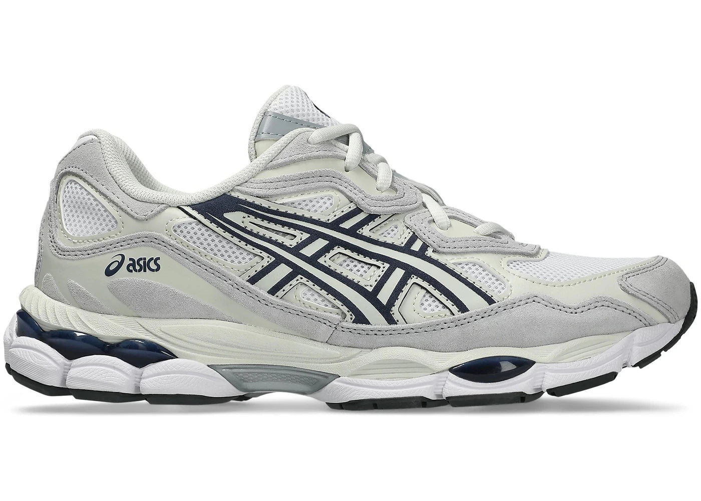 ASICS Gel-NYC White Midnight Navy Grey - main view