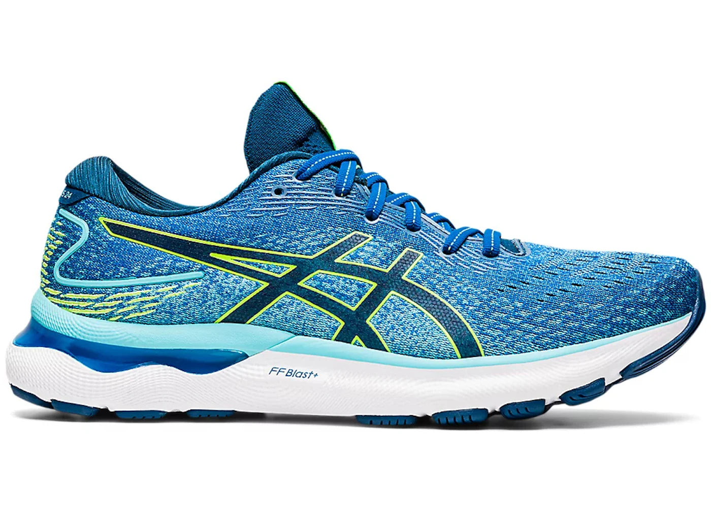 ASICS Gel-Nimbus 24-Lake Drive Hazard Green