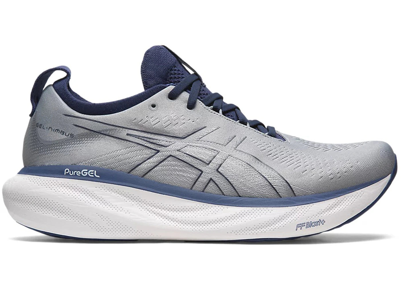 ASICS Gel-Nimbus 25-Sheet Rock Indigo Blue