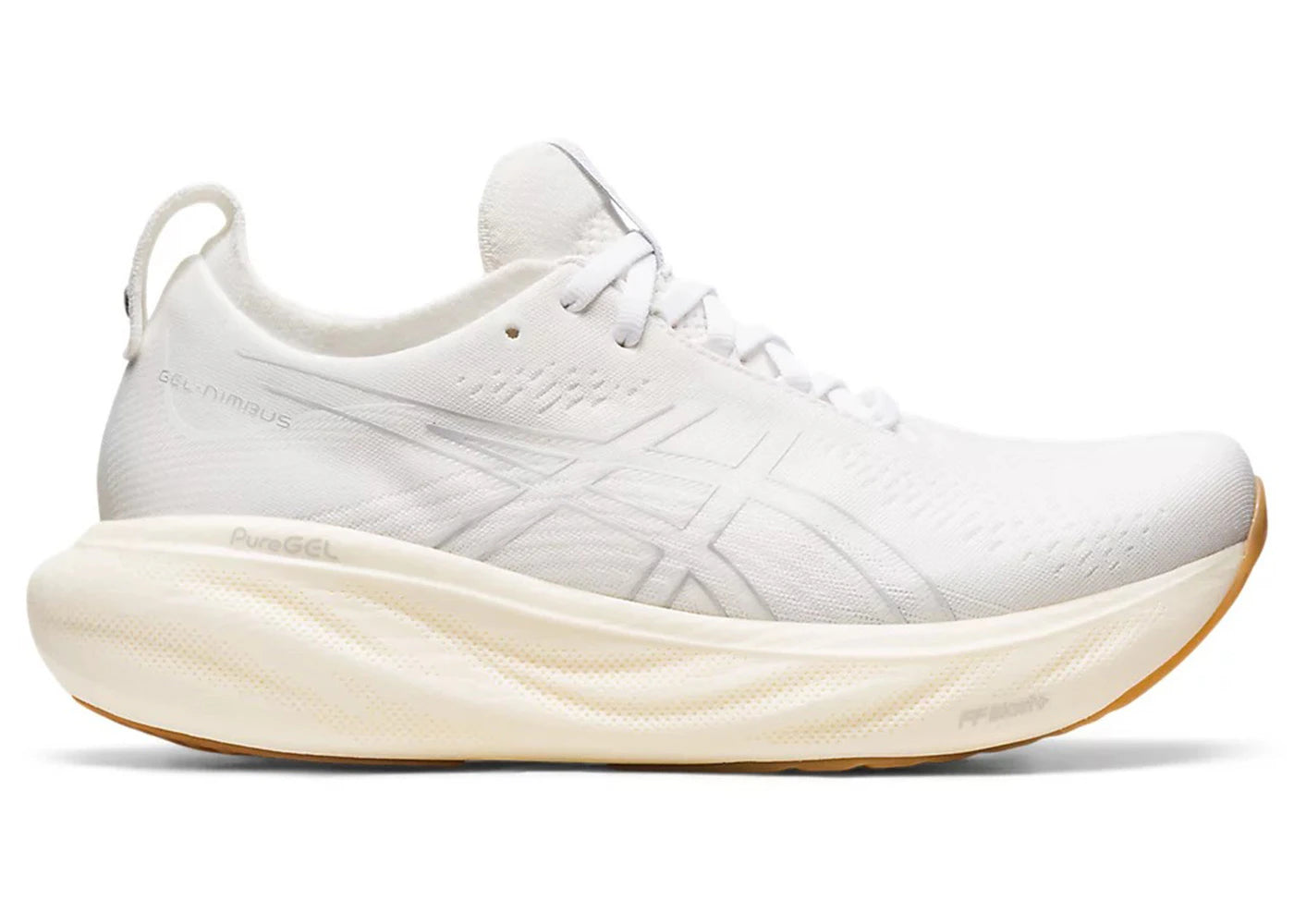 ASICS Gel-Nimbus 25-White Gum (Women's)