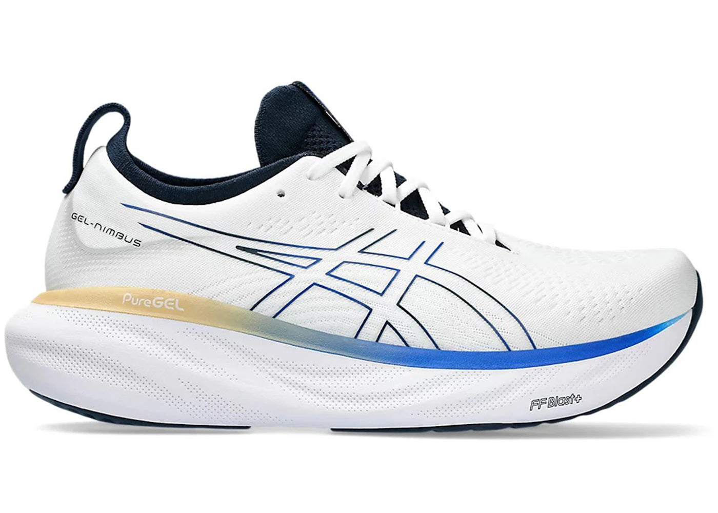ASICS Gel-Nimbus 25-White Illusion Blue