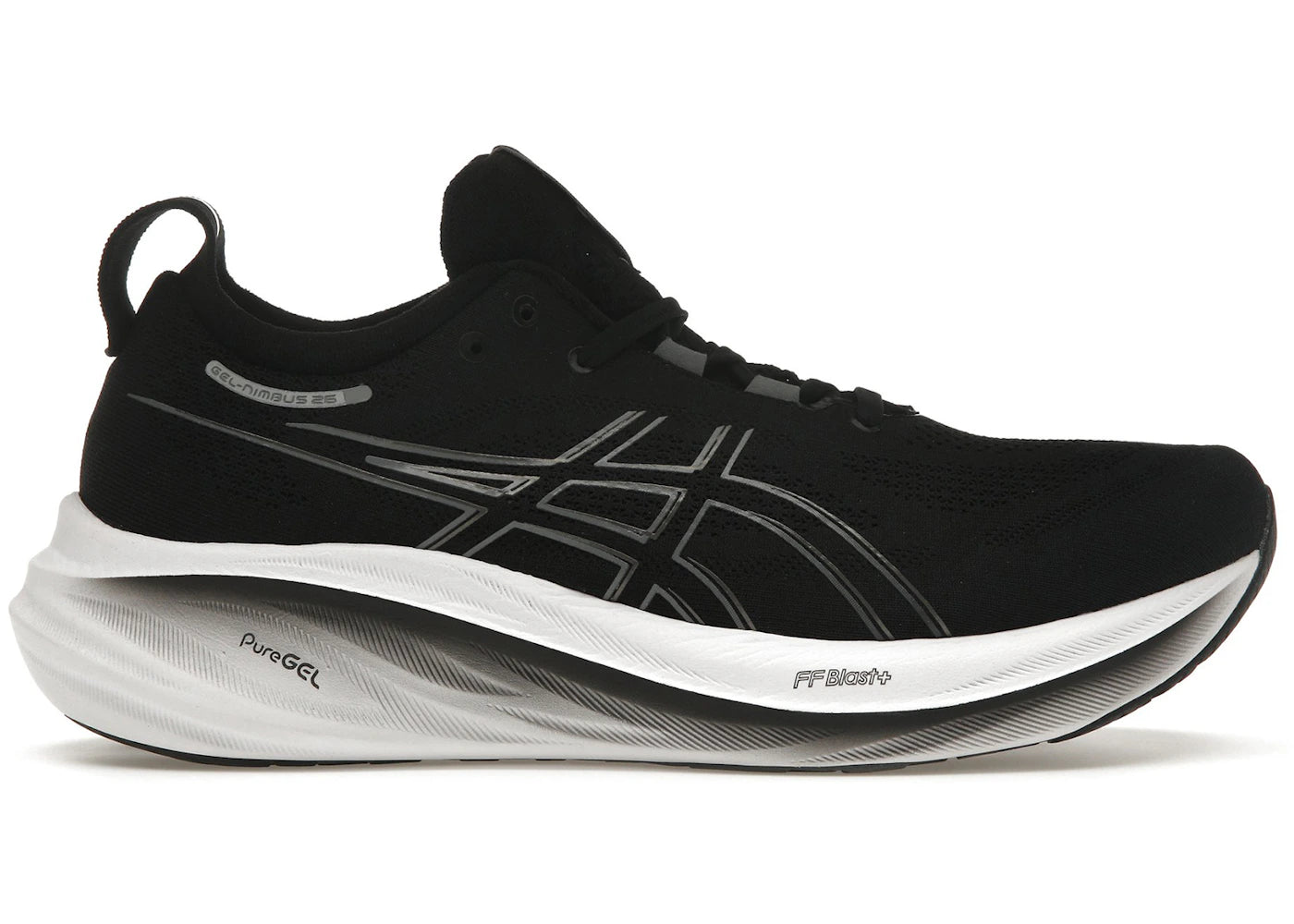 ASICS Gel-Nimbus 26-Black Graphite Grey