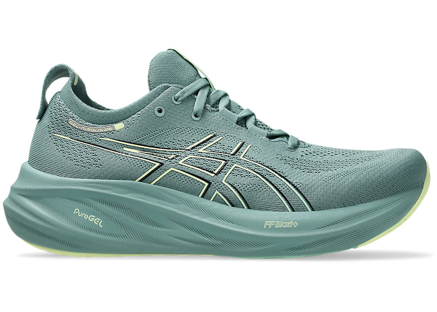 ASICS Gel-Nimbus 26-Celadon Light Celadon
