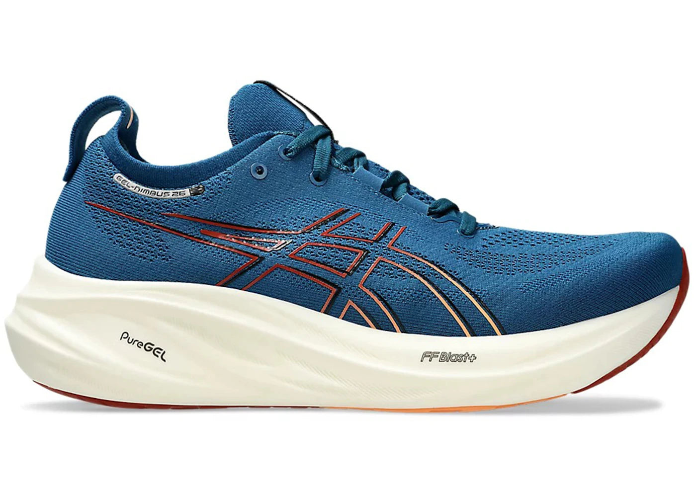 ASICS Gel-Nimbus 26-Rich Navy Faded Orange