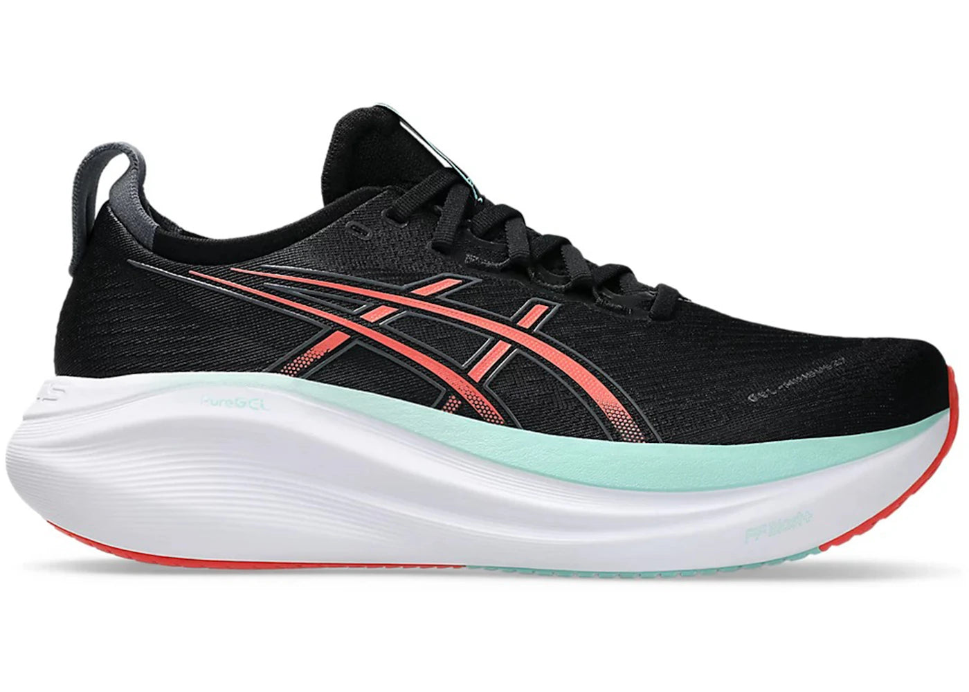 ASICS Gel-Nimbus 27-Black Coral Reef