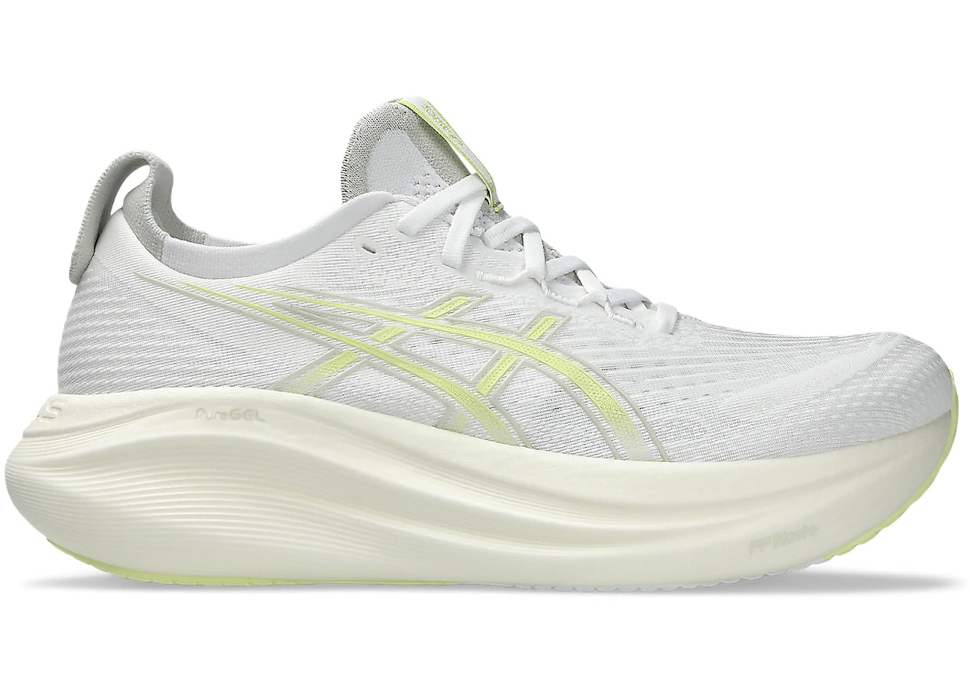 ASICS Gel-Nimbus 27-White Huddle Yellow