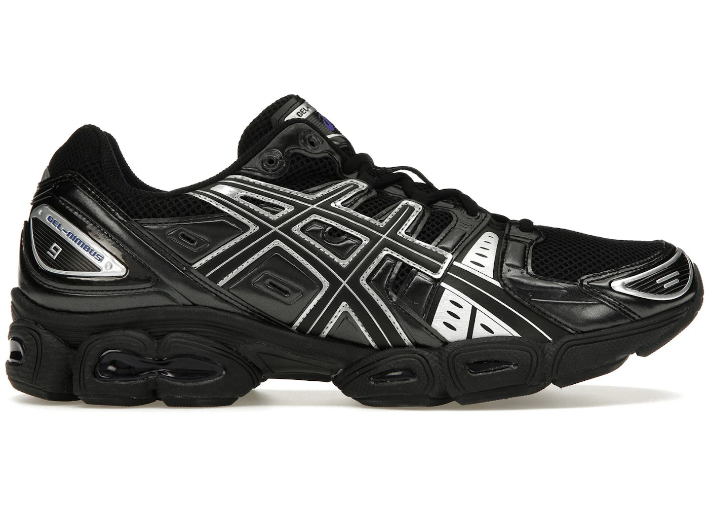 ASICS Gel-Nimbus 9-Black Pure Silver