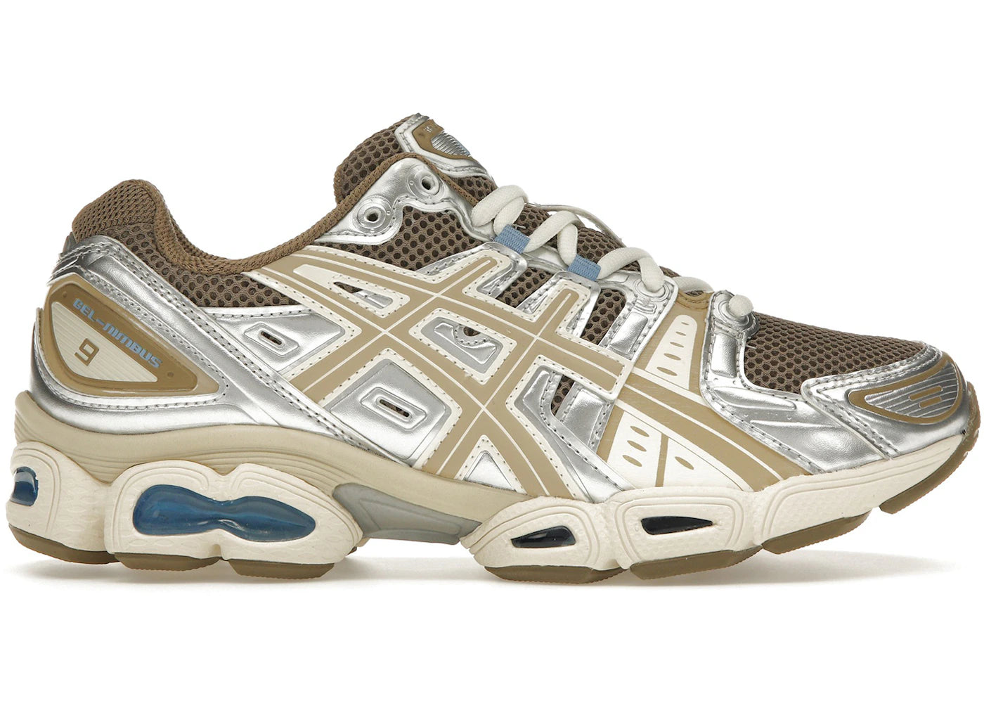 ASICS Gel-Nimbus 9-Pepper Wood Crepe (Women's)
