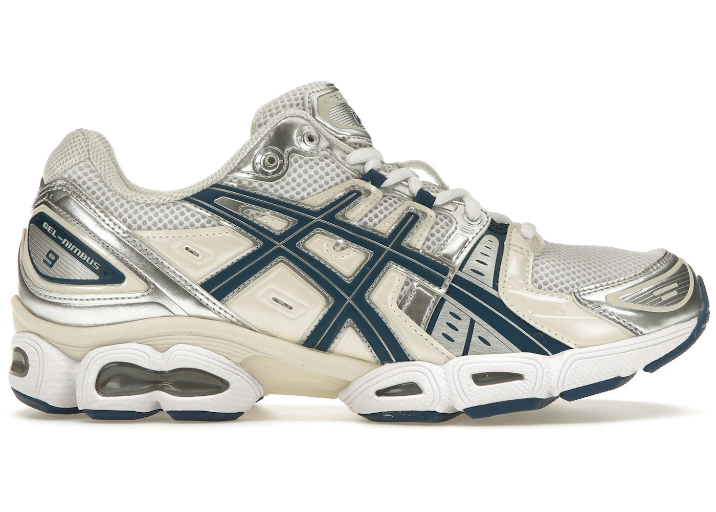 ASICS Gel-Nimbus 9-White Light Indigo (Women's)