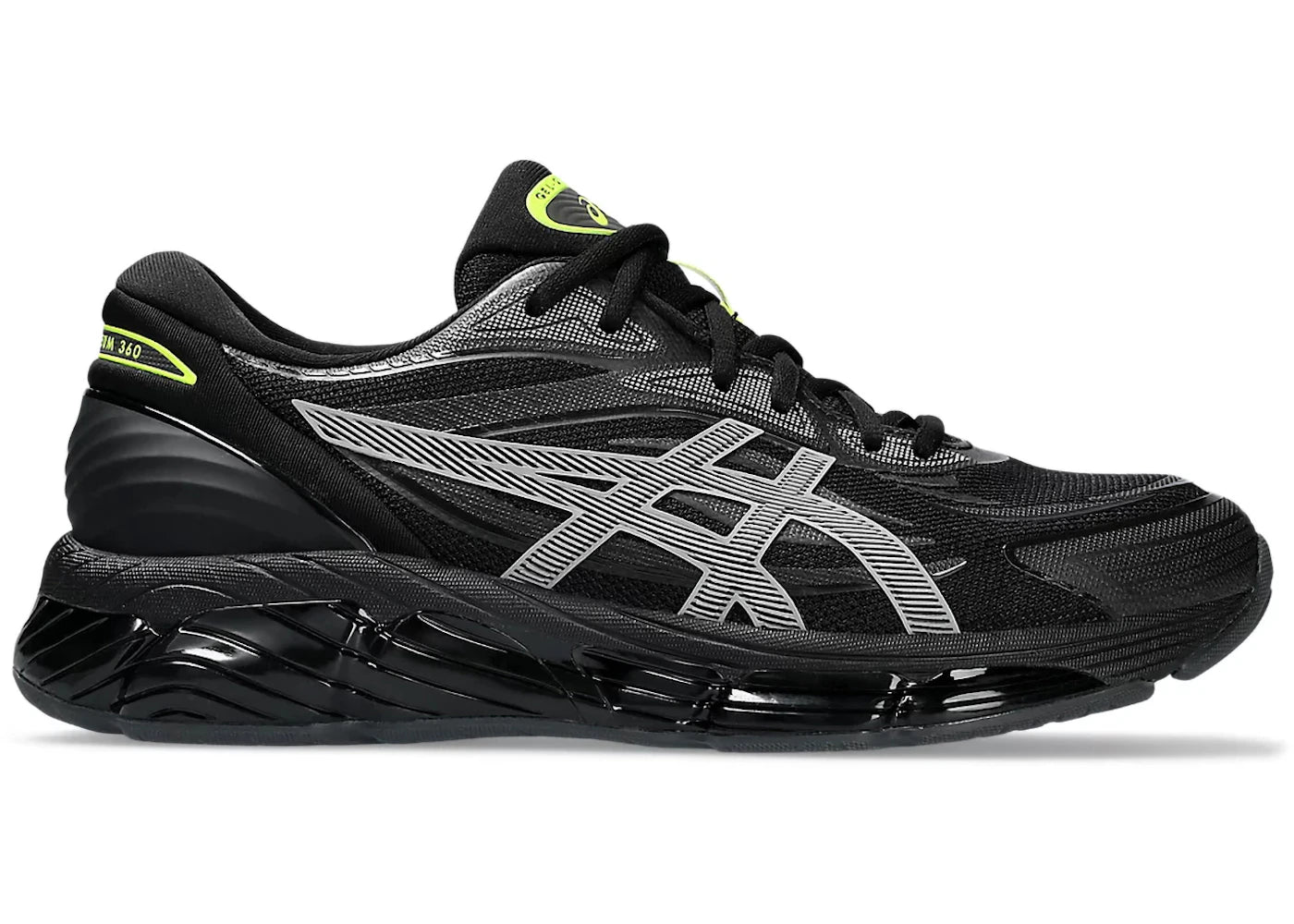 ASICS Gel-Quantum 360 VIII-Black Silver Neon