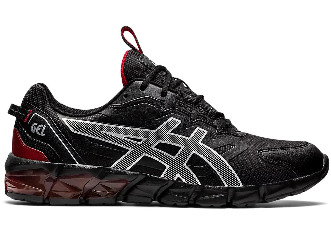 ASICS Gel-Quantum 90 3-Black White Classic Red