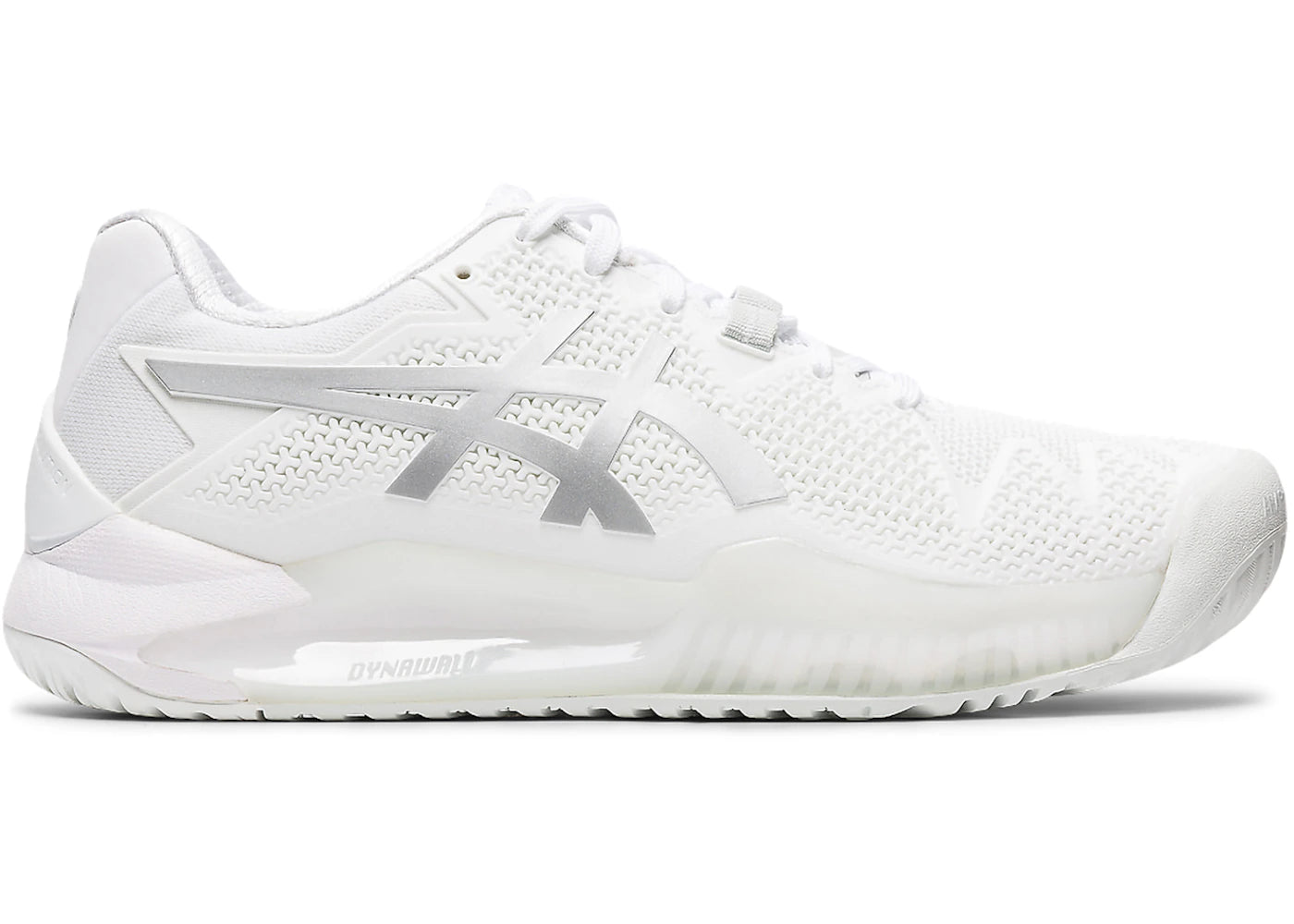 ASICS Gel-Resolution 8-White Pure Silver (Women's)