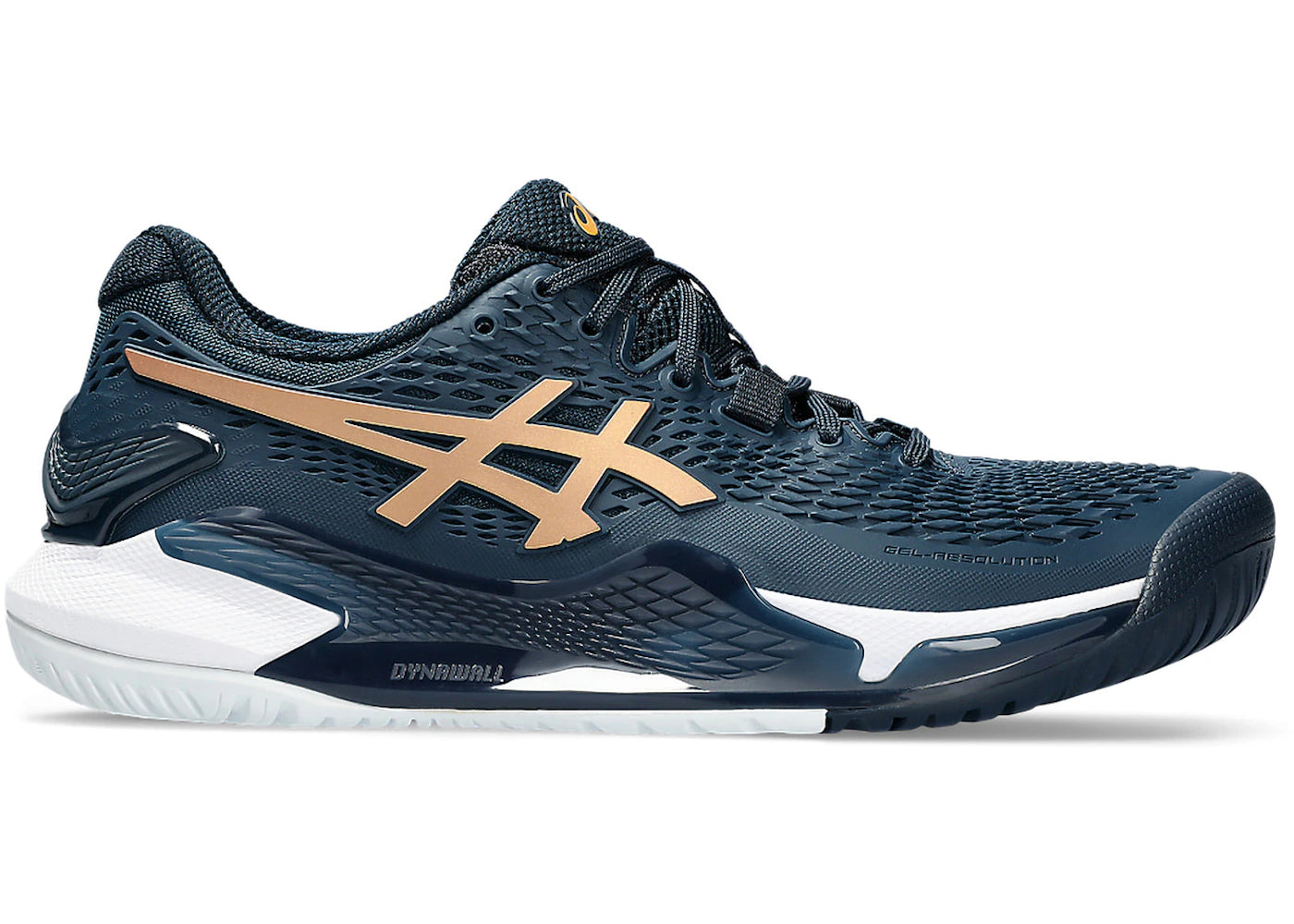 ASICS Gel-Resolution 9-French Blue Pure Gold (Women's)