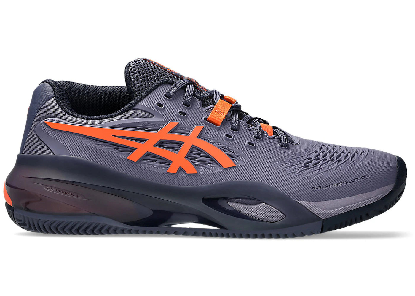 ASICS Gel-Resolution X Clay-Greyish Purple Nova Orange