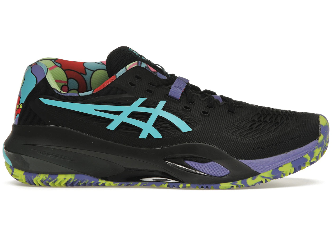 ASICS Gel-Resolution X Padel L.E.-Black Energy Aqua