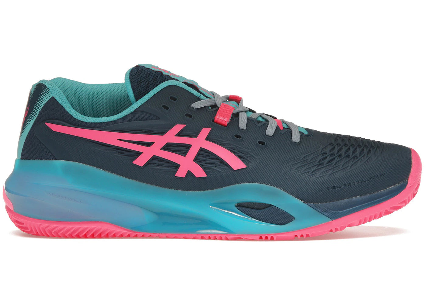 ASICS Gel-Resolution X Padel-Mako Blue Hot Pink