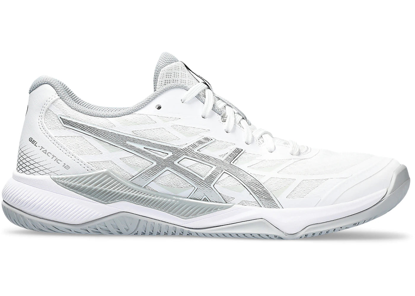 ASICS Gel-Tactic 12-White Pure Silver (Women's)
