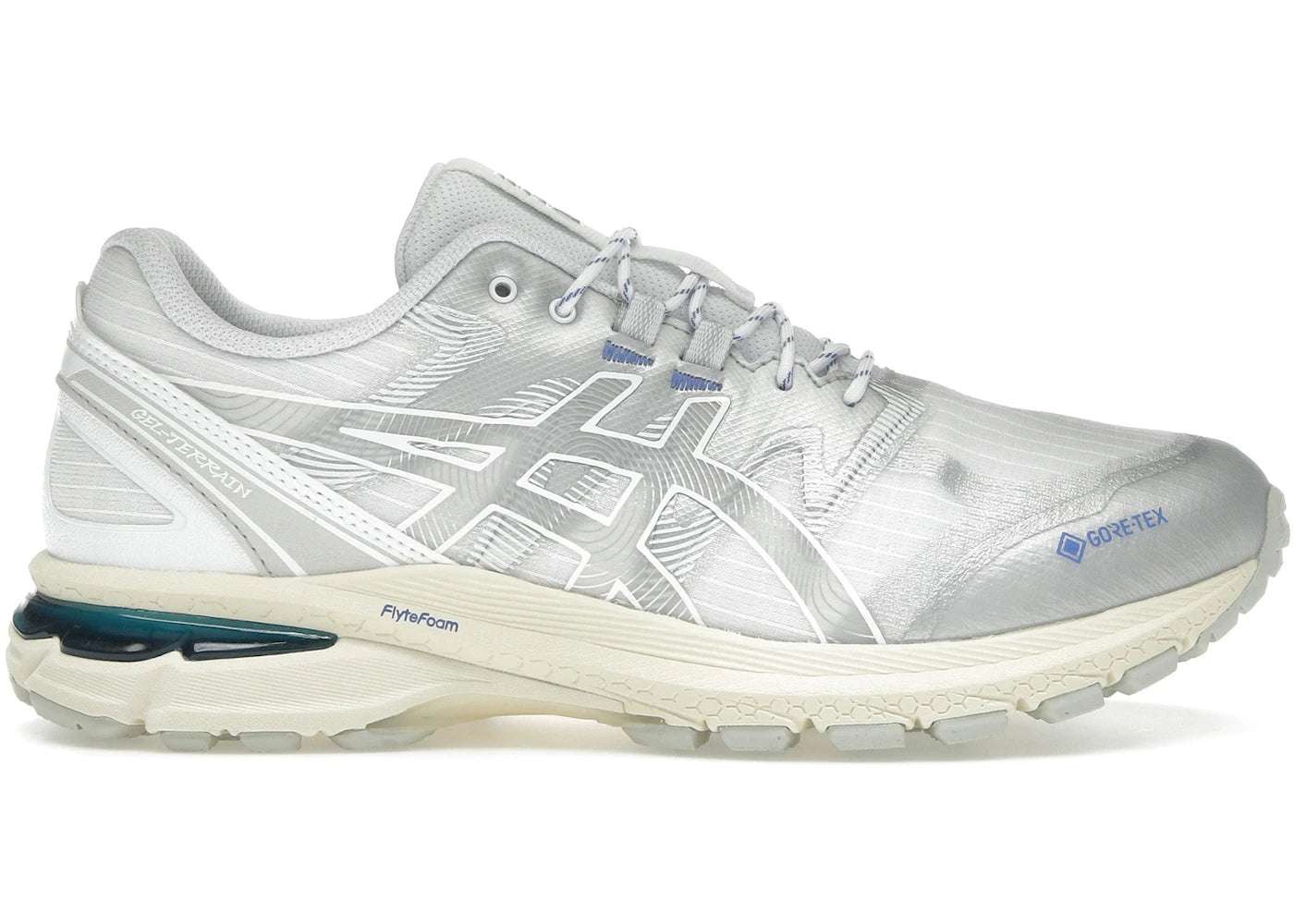 ASICS Gel-Terrain Gore-Tex-White Pure Silver
