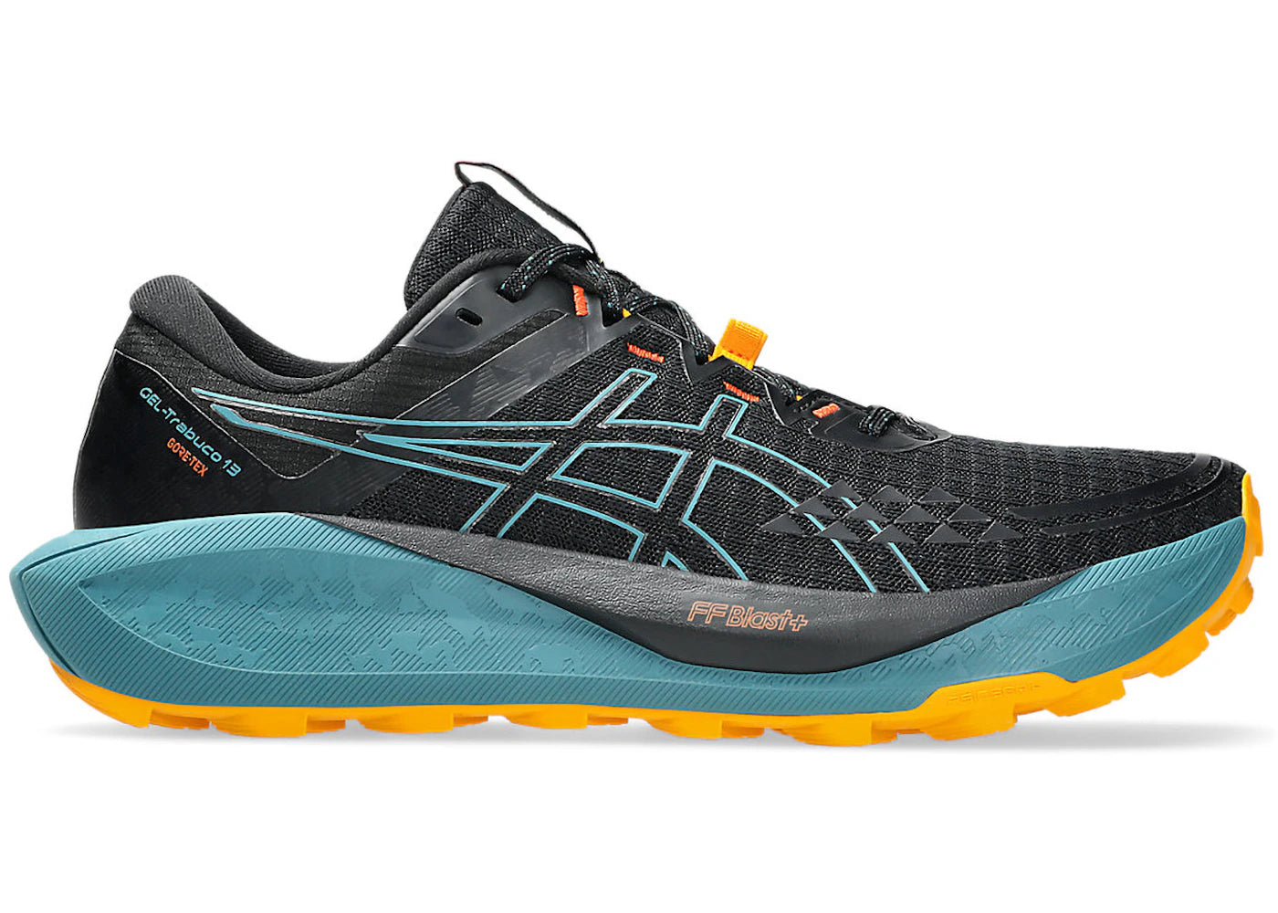 ASICS Gel-Trabuco 13 Gore-Tex-Black Atlantis Blue