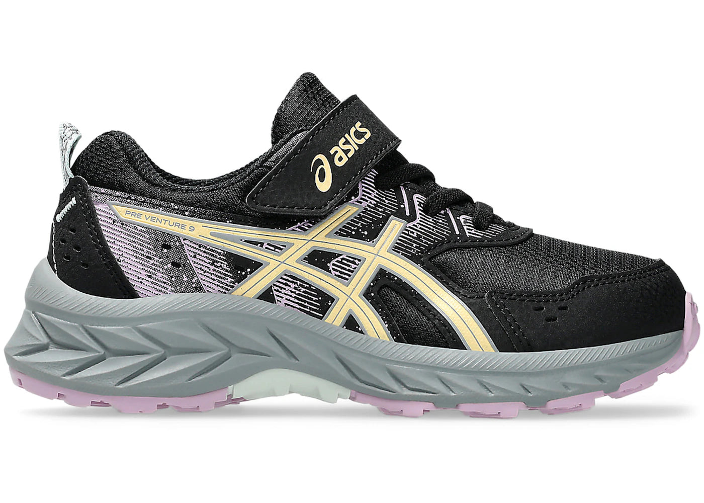 ASICS Gel-Venture 9-Black Light Orange (PS)