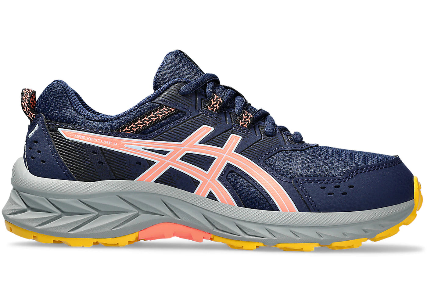 ASICS Gel-Venture 9-Blue Expanse Sun Coral (GS)