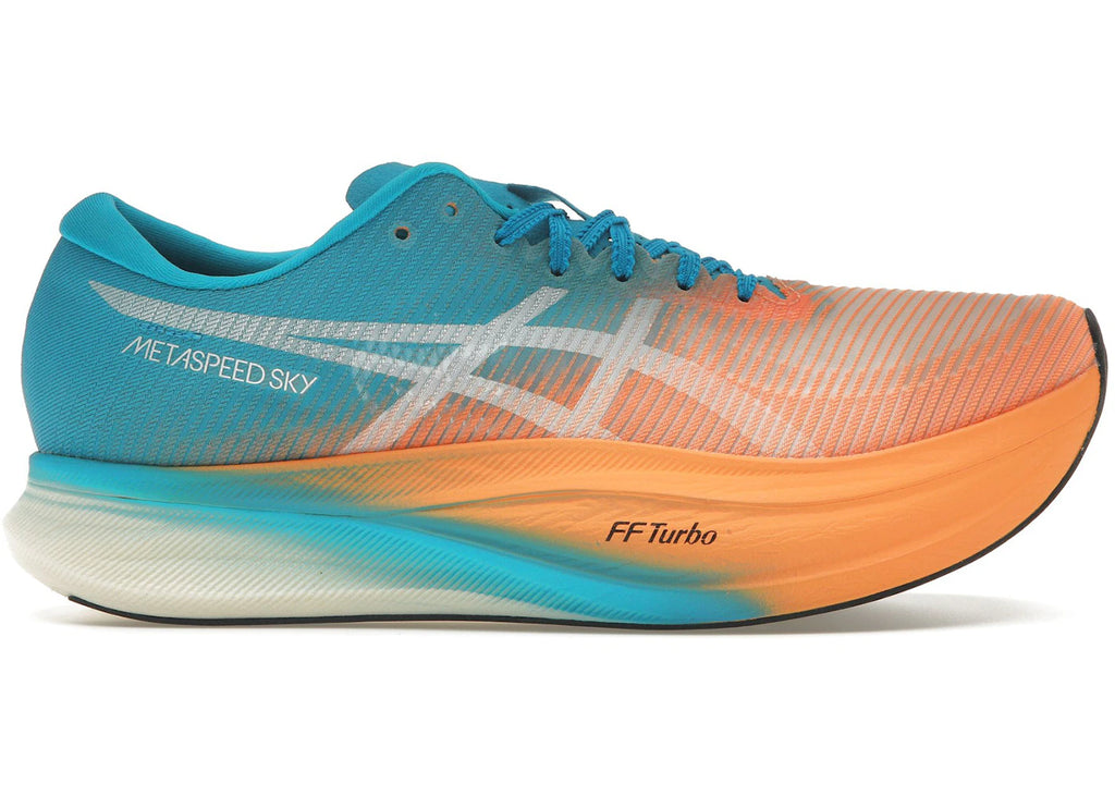 ASICS Metaspeed Sky+ Orange Pop Island Blue