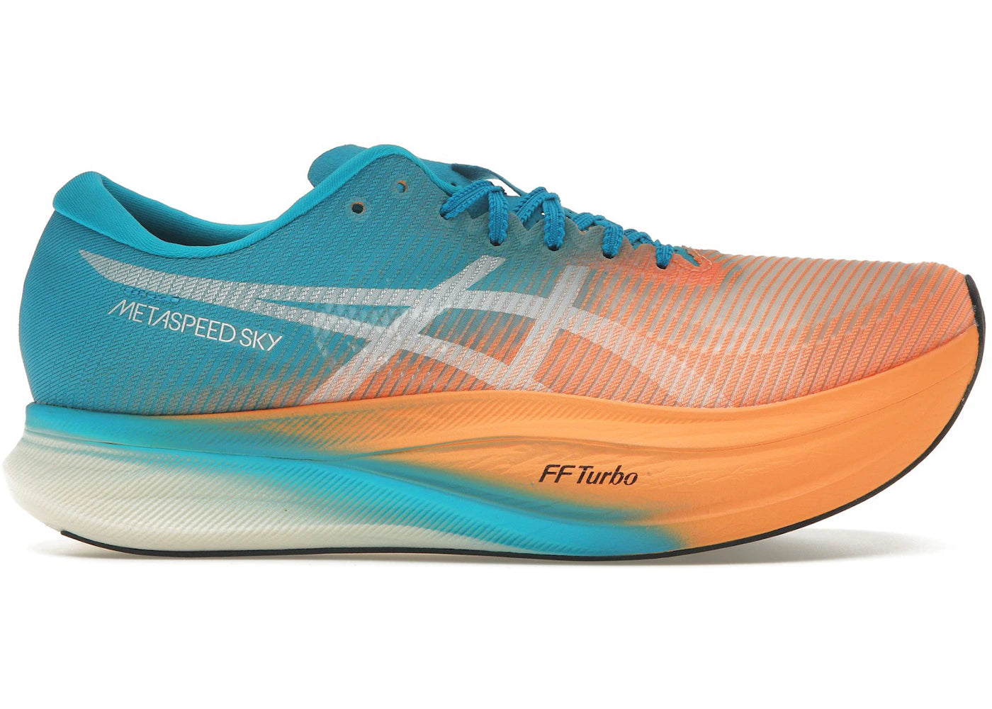 ASICS Metaspeed Sky+ Orange Pop Island Blue