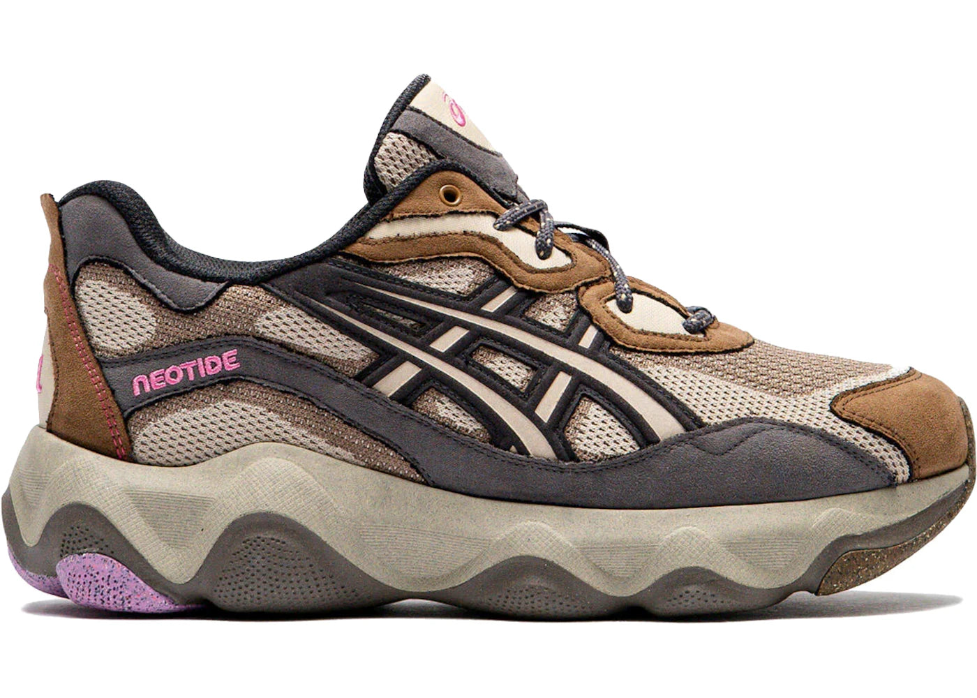 ASICS Neotide Studio Hagel Brown Storm