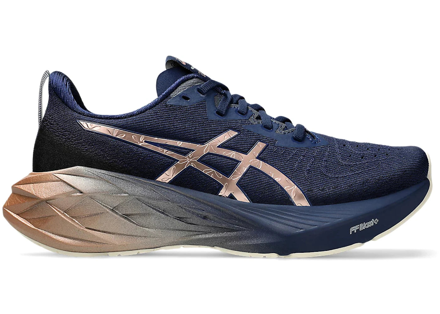 ASICS Novablast 4 Platinum-Blue Expanse Rose Gold (Women's)