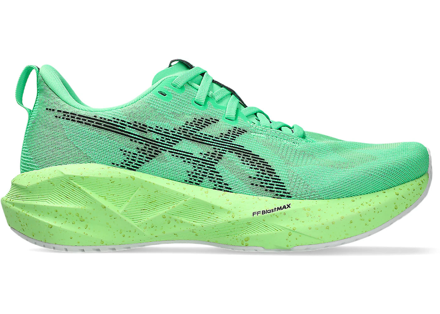 ASICS Novablast 5 Ekiden Vital Green Black