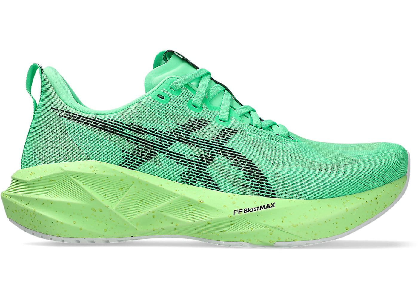 ASICS Novablast 5 Ekiden Vital Green Black