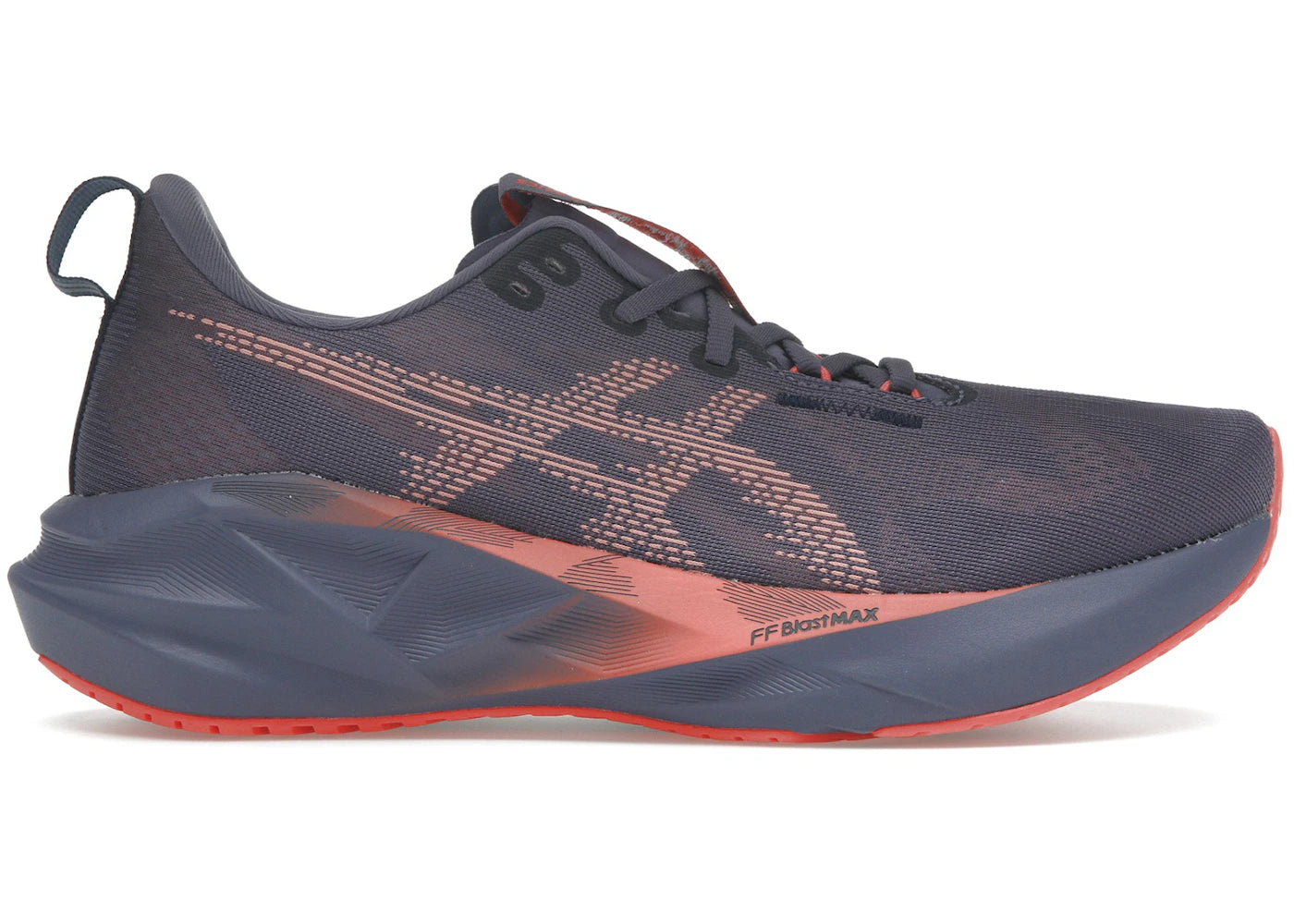 ASICS Novablast 5-Greyish Purple Coral Reef