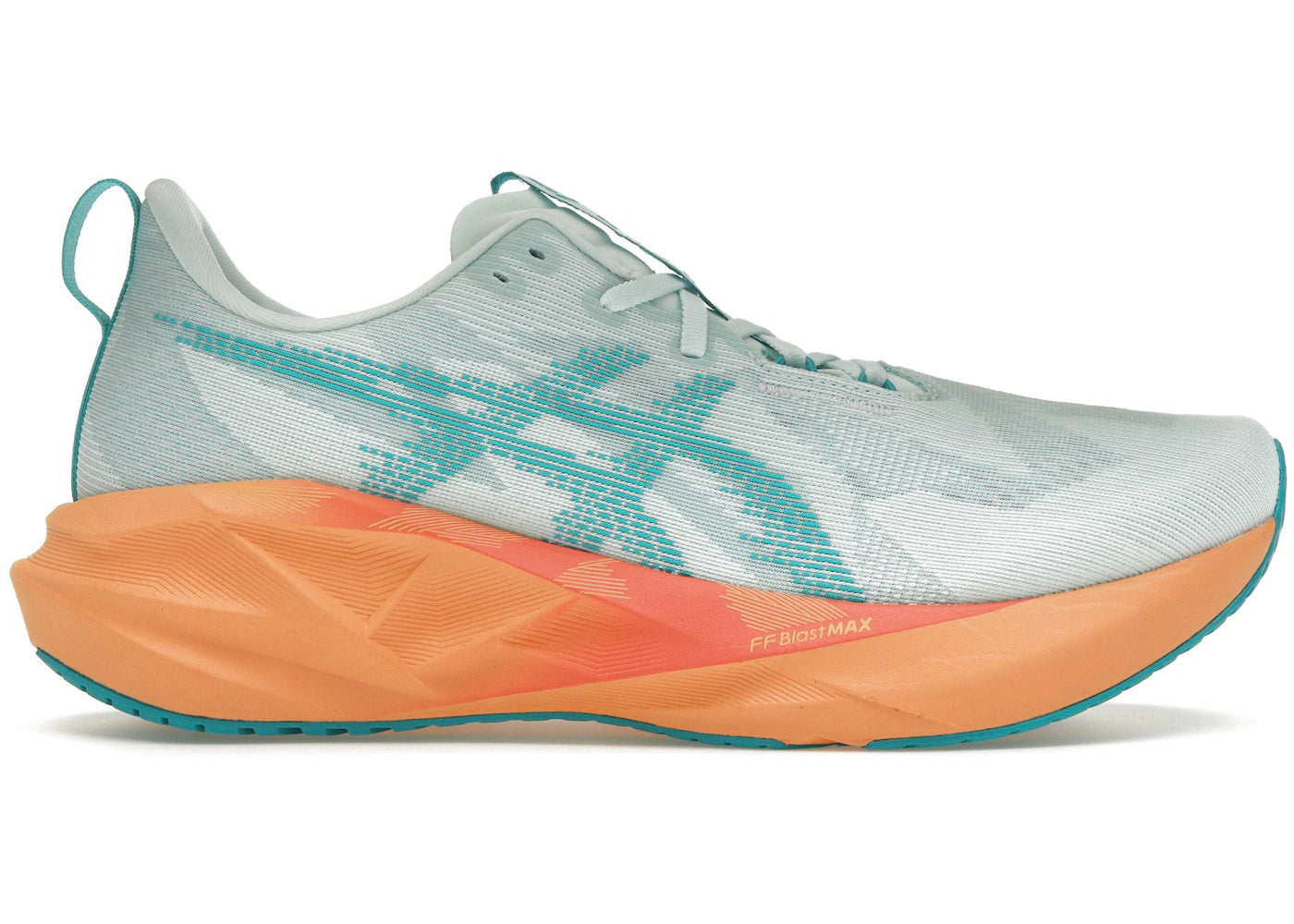 ASICS Novablast 5-Soothing Sea Wave Teal Orange