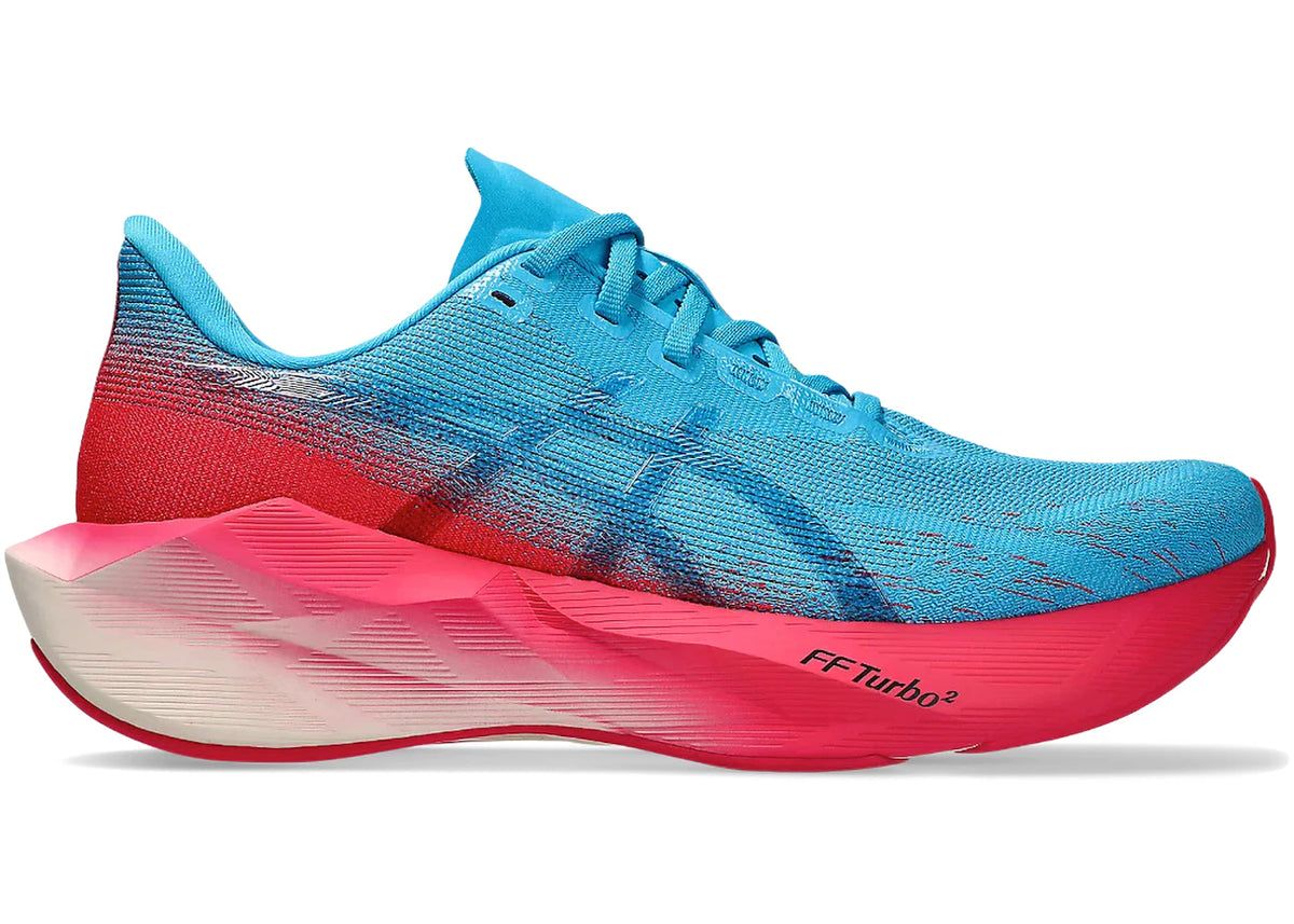 ASICS Novablast 6 Distance Digital Aqua - main view