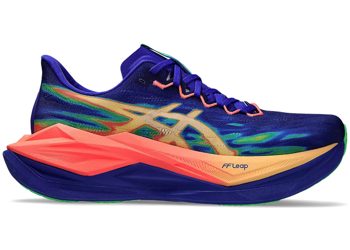 ASICS Superblast 3 Cobalt Burst Light Orange