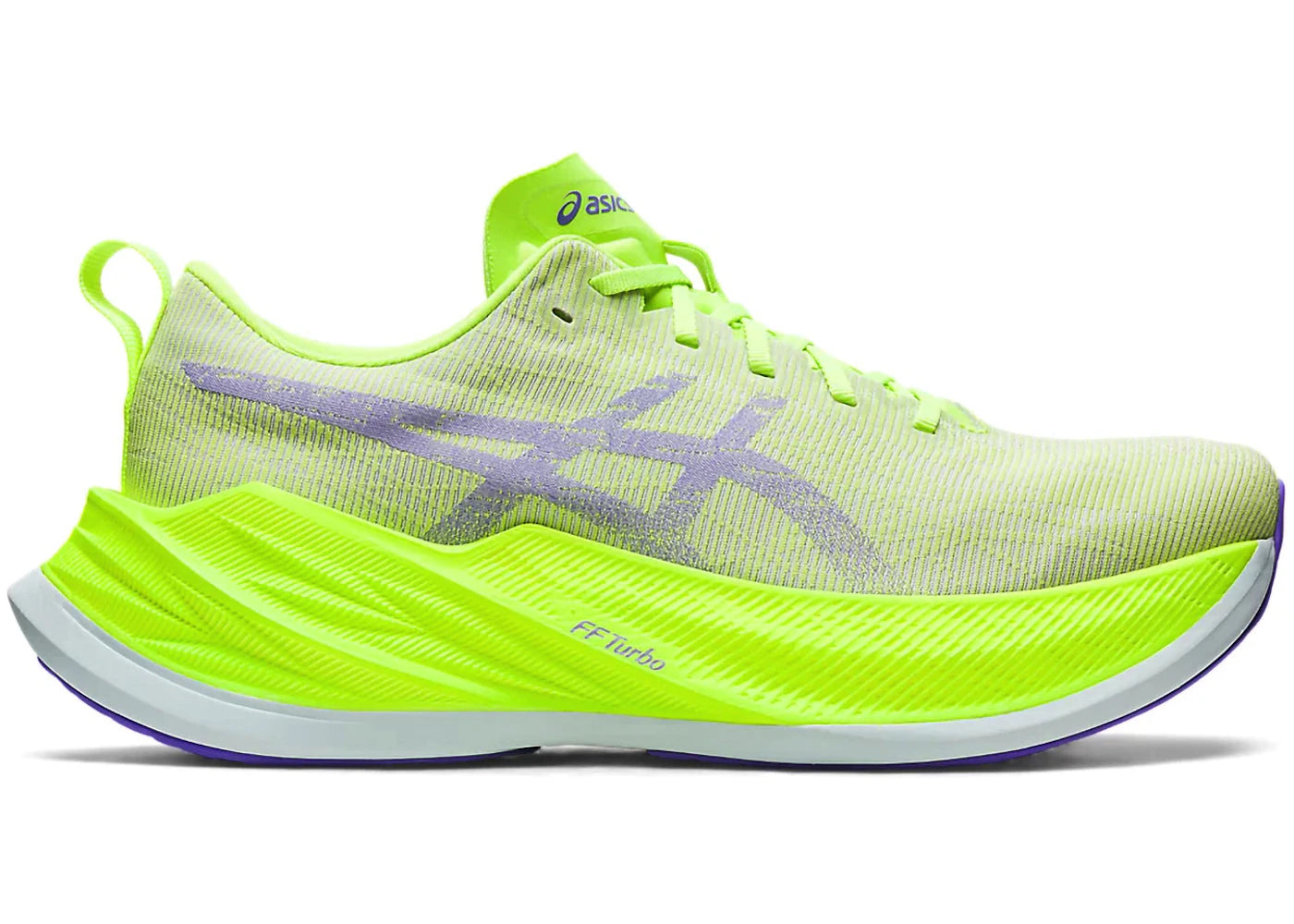 ASICS Superblast Hazard Green - main view