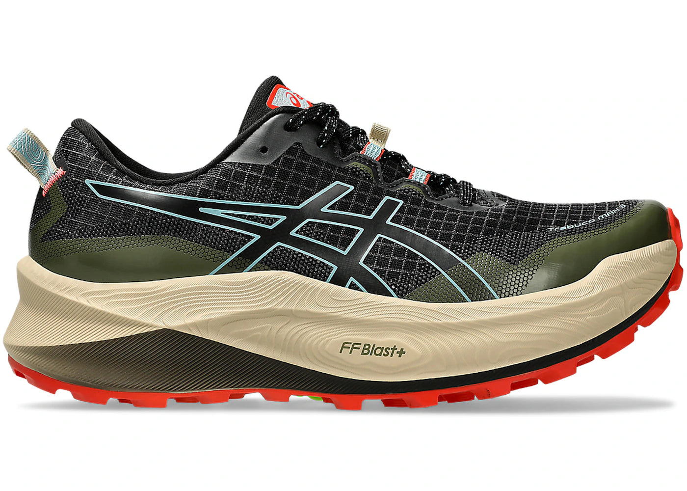 ASICS Trabuco Max 3 Black Smoke Blue - main view