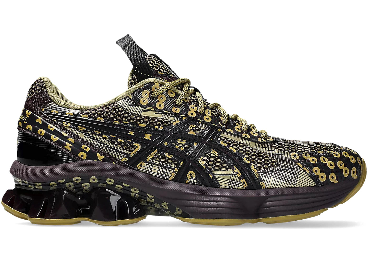 ASICS US7-S Gel-Kinetic Fluent Kiko Kostadinov Purple Lemongrass