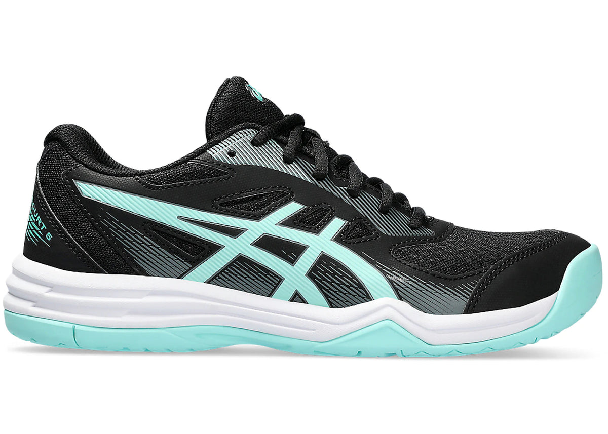 ASICS Upcourt 5 Black Illuminate Mint - main view