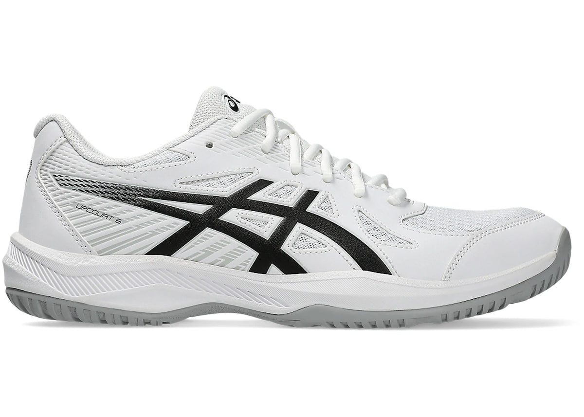 ASICS Upcourt 6 White Black - main view