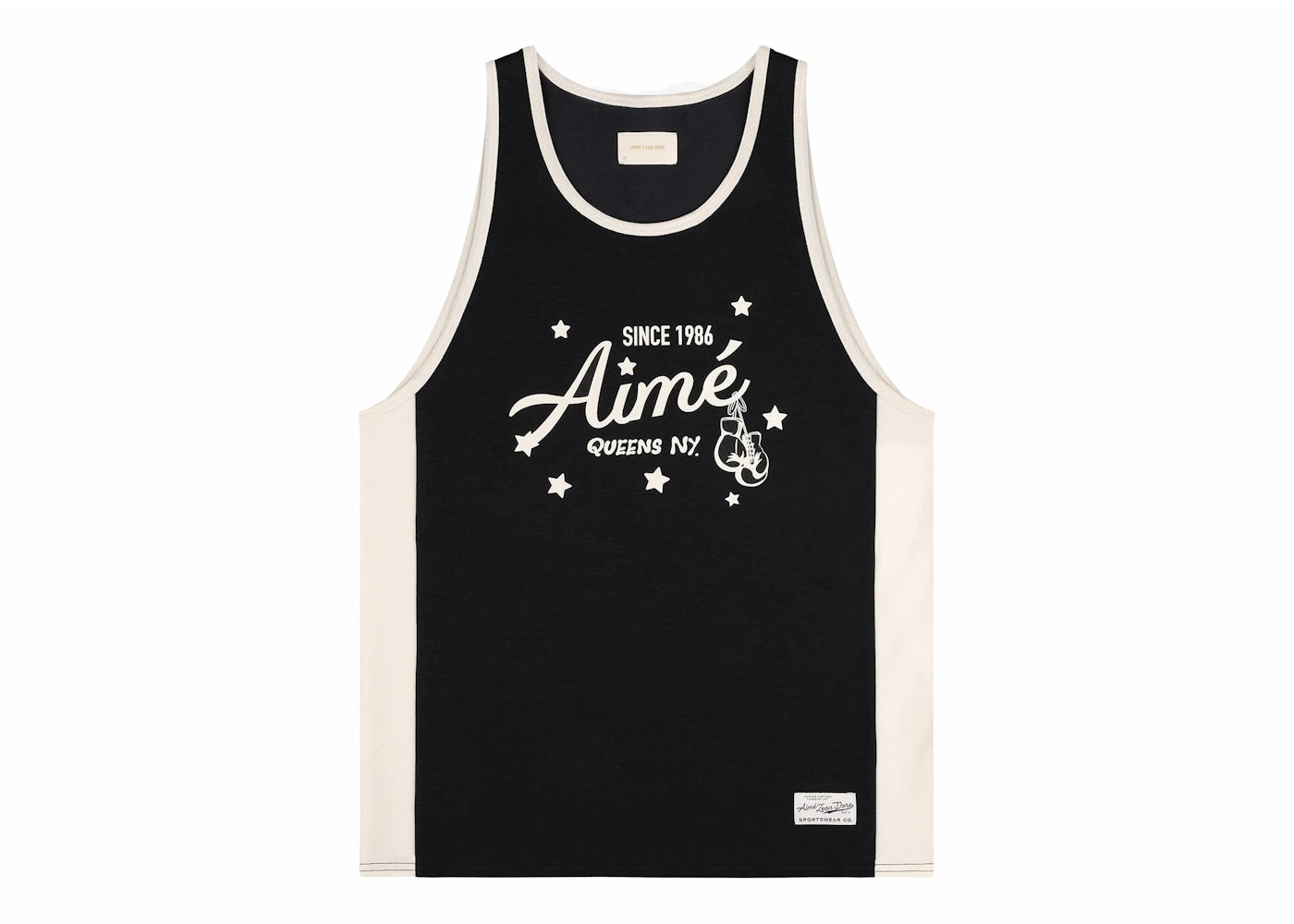 Aime Leon Dore Sparring Tank Top-Jet Black