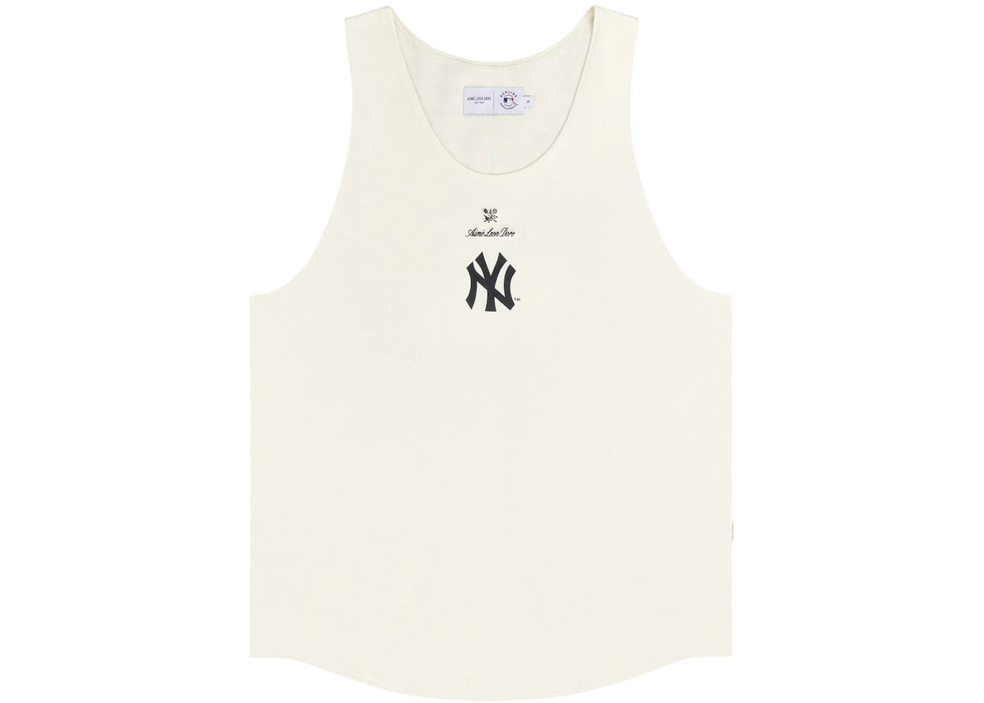 Aime Leon Dore x New York Yankees Jersey Tank Top-Cream